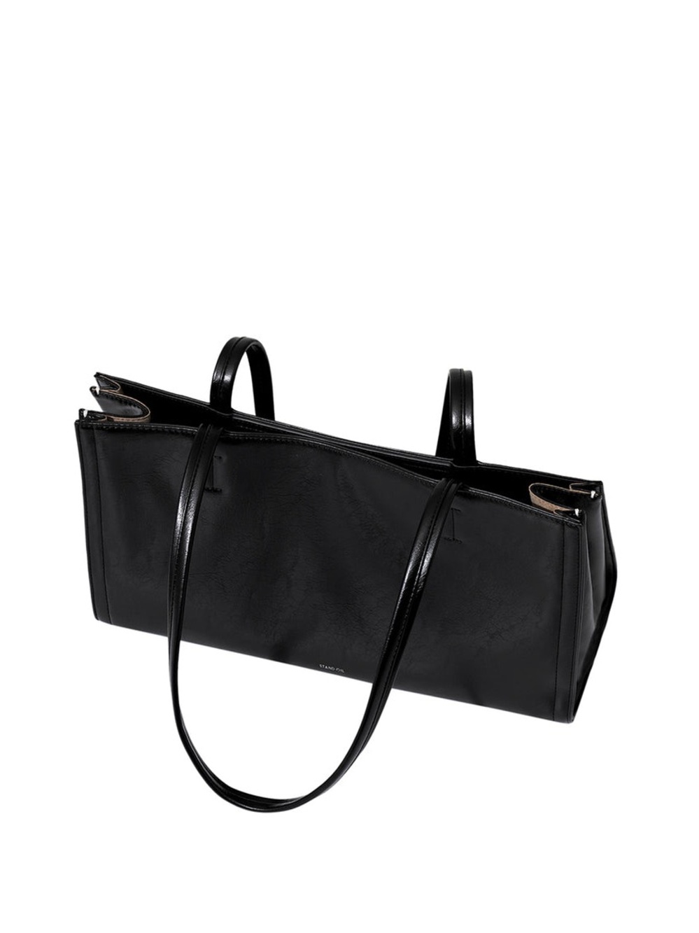 NEW STAND OIL Oblong Bag / Stitch Black - Picture 6 of 15